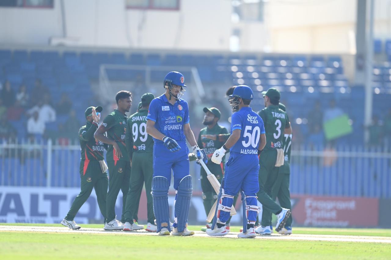 Nabi leads Afghans to post 235 against Bangladesh 